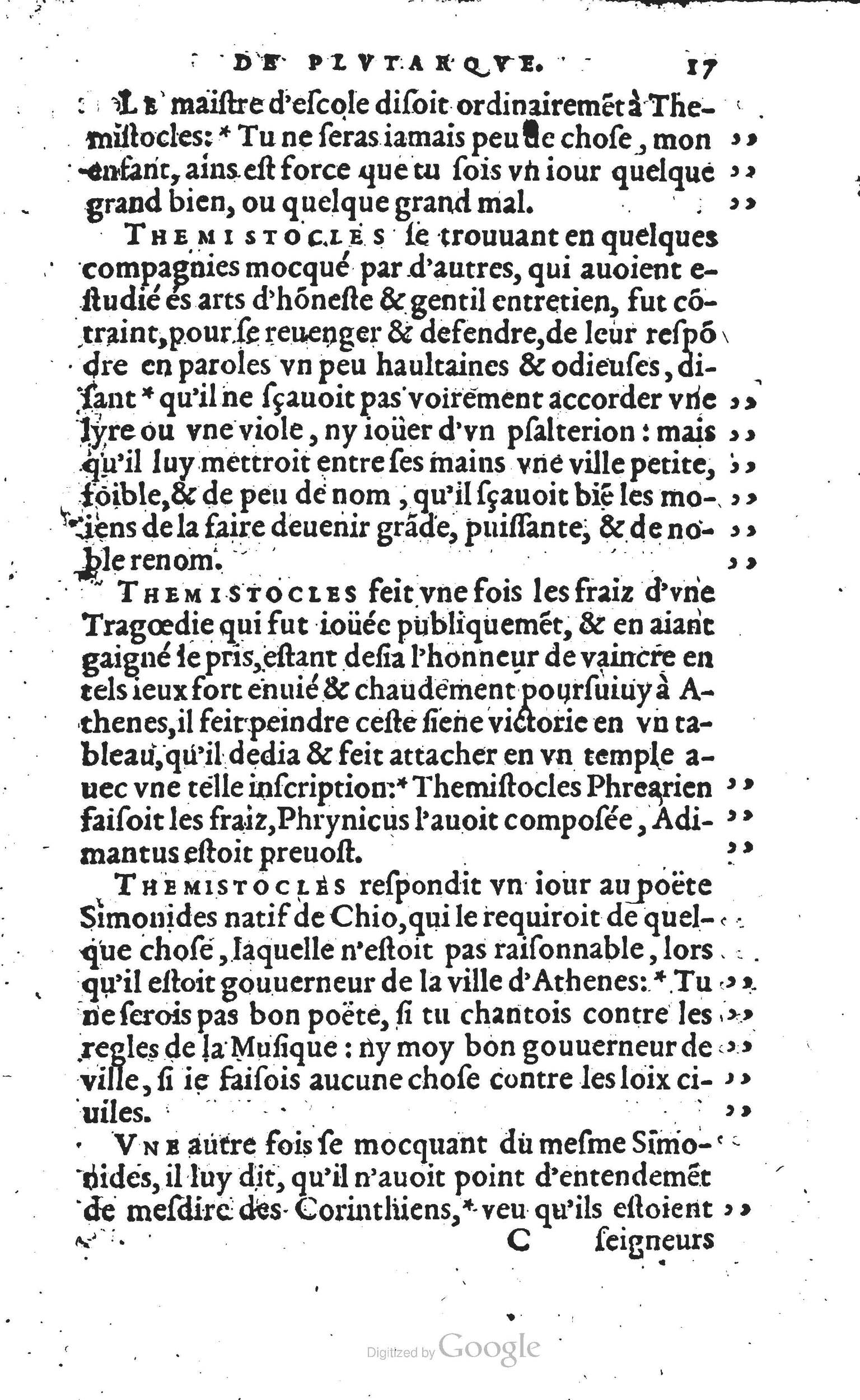 1567 - Willem Silvius - Trésor des vies de Plutarque - Anvers Musée Plantin-Moretus