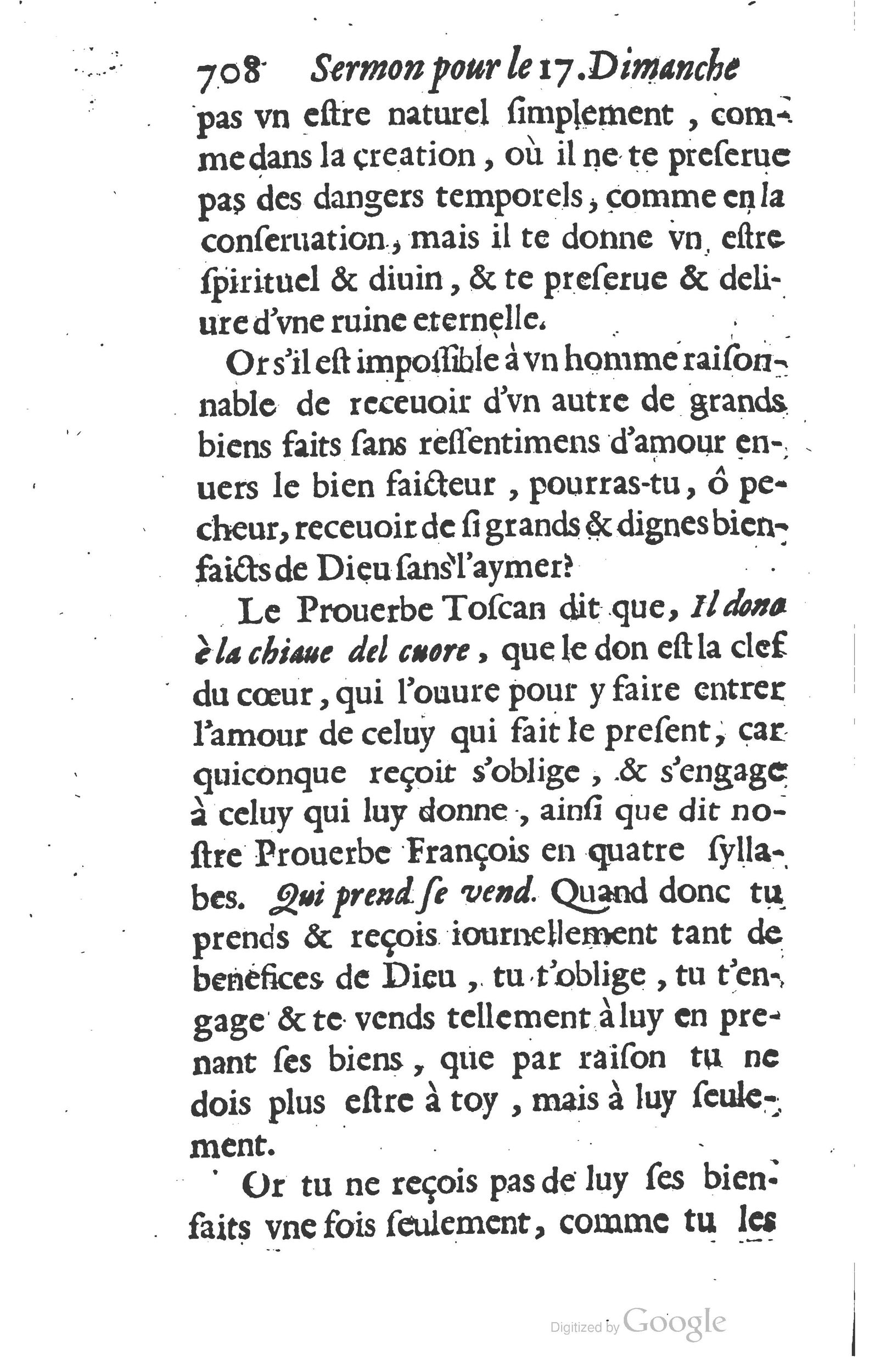 1629 - Manassés de Préaulx - Sermons ou Trésors de la piété chrétienne - BM Lyon