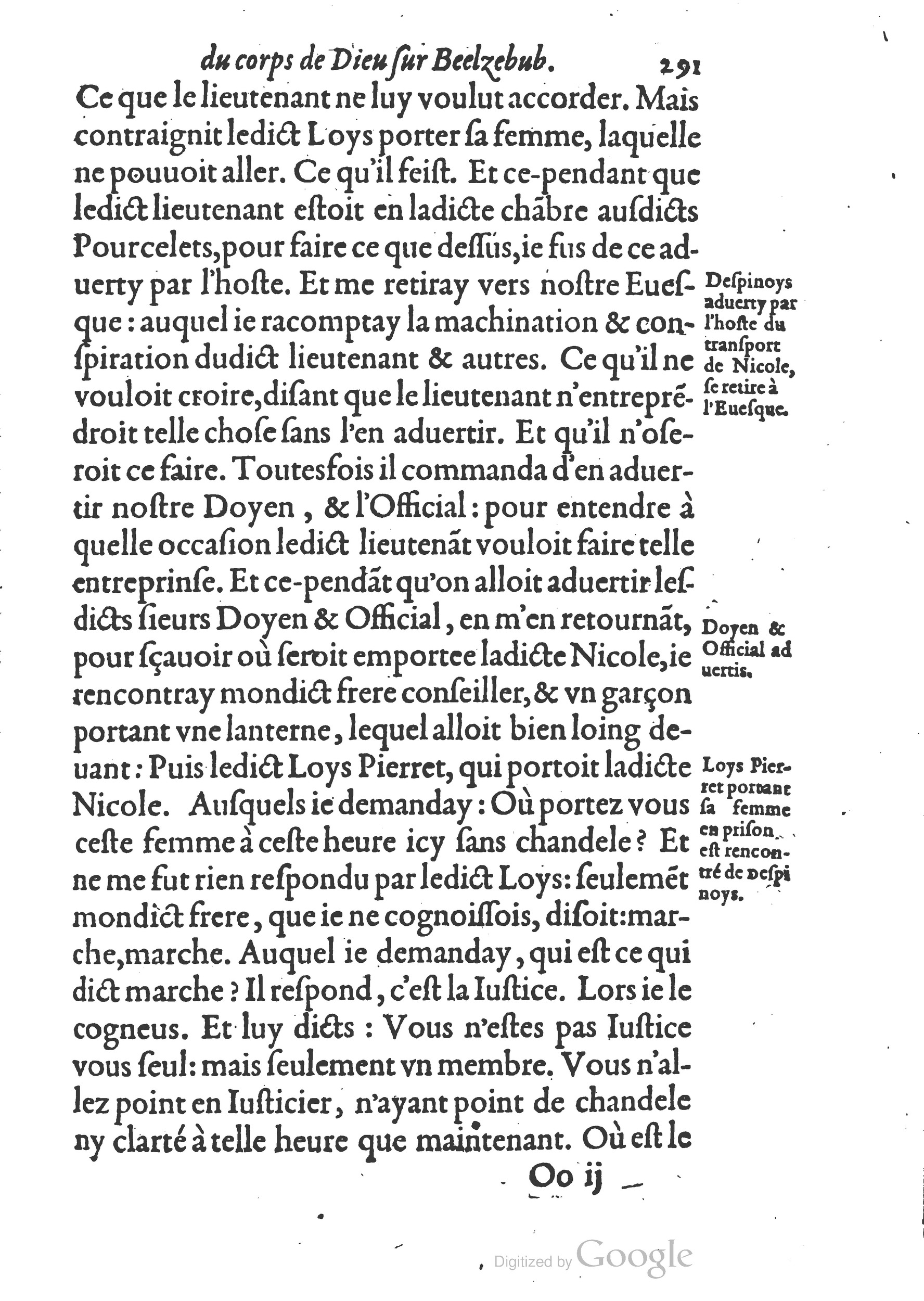 1578 - Nicolas Chesneau - Trésor et entière histoire de la triomphante victoire du corps de Dieu sur l’esprit malin - British Library