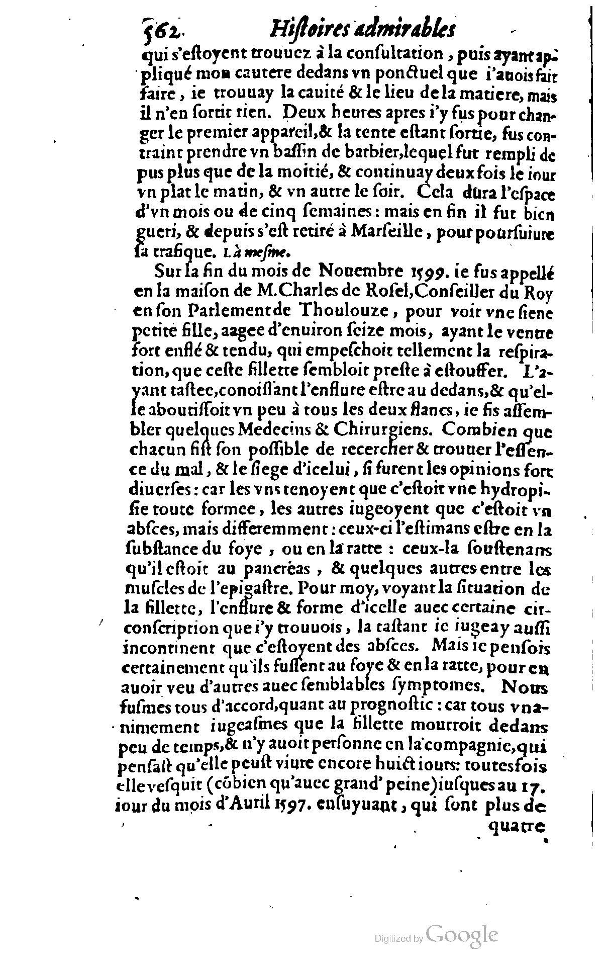 1620 - Samuel Crespin - Trésor d’histoires admirables et mémorables - BCU Lausanne