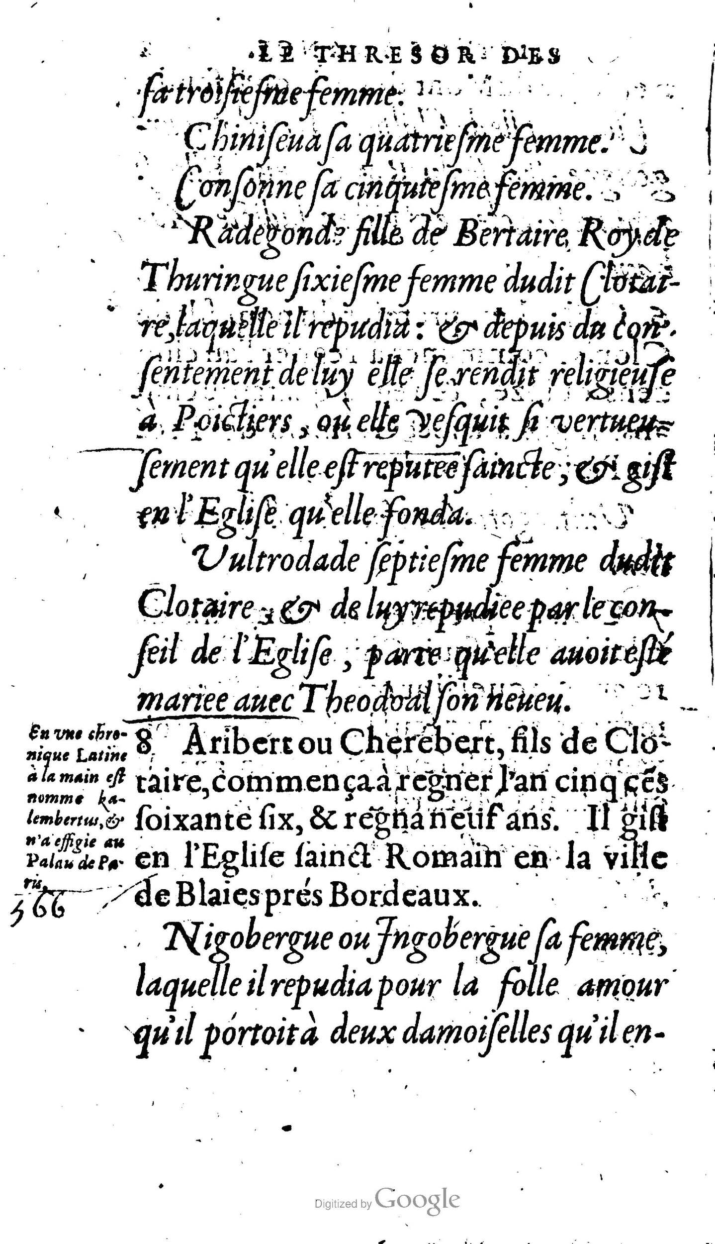 1604 - Galiot Corrozet - Trésor des histoires de France - BnF Arsenal 1604 - Galiot Corrozet - Trésor des histoires de France - BnF Arsenal