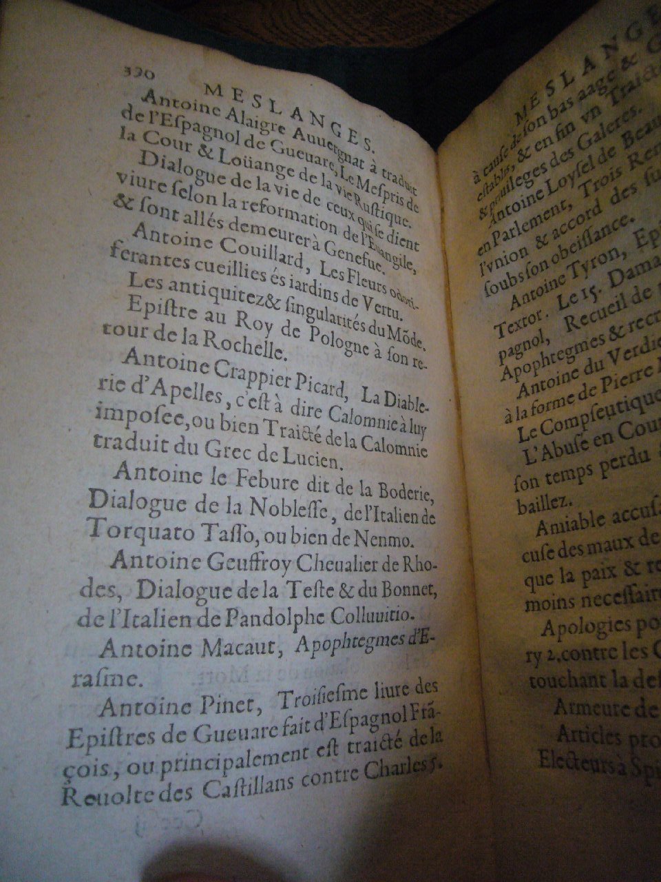 1602 - François Jacquin - Trésor des bons esprits français - BnF Arsenal