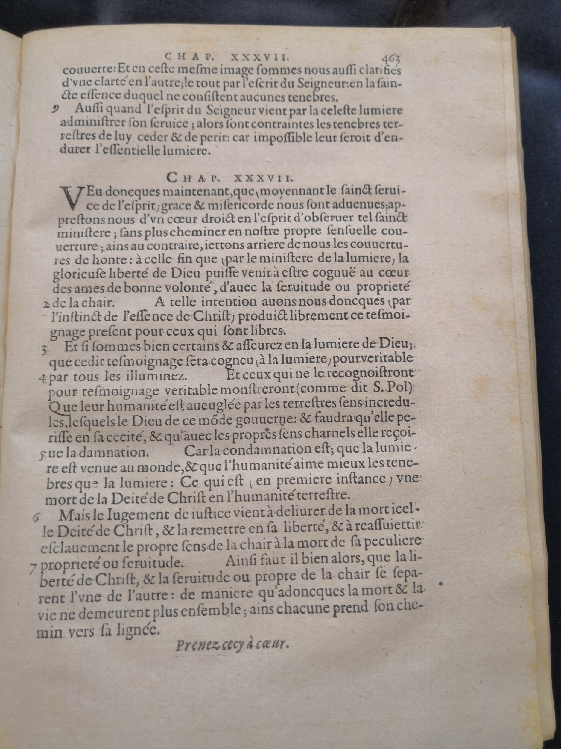 1581c. - Christophe Plantin - Le Livre des témoignages du Trésor caché au champ (Livres 2, 4, 6 et 7) - Anvers Musée Plantin Moretus