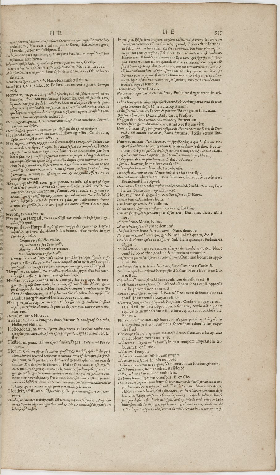 1606 - David Douceur - Trésor de la langue française - BnF