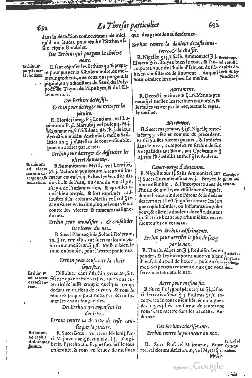 1616 - Étienne Gamonet - Grand trésor ou dispensaire - BSB Munich
