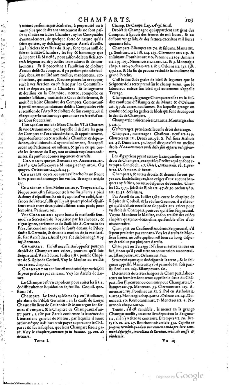 1629 - Veuve Nicolas Buon - Trésor du droit français (29620 T. 1) - BM Lyon
