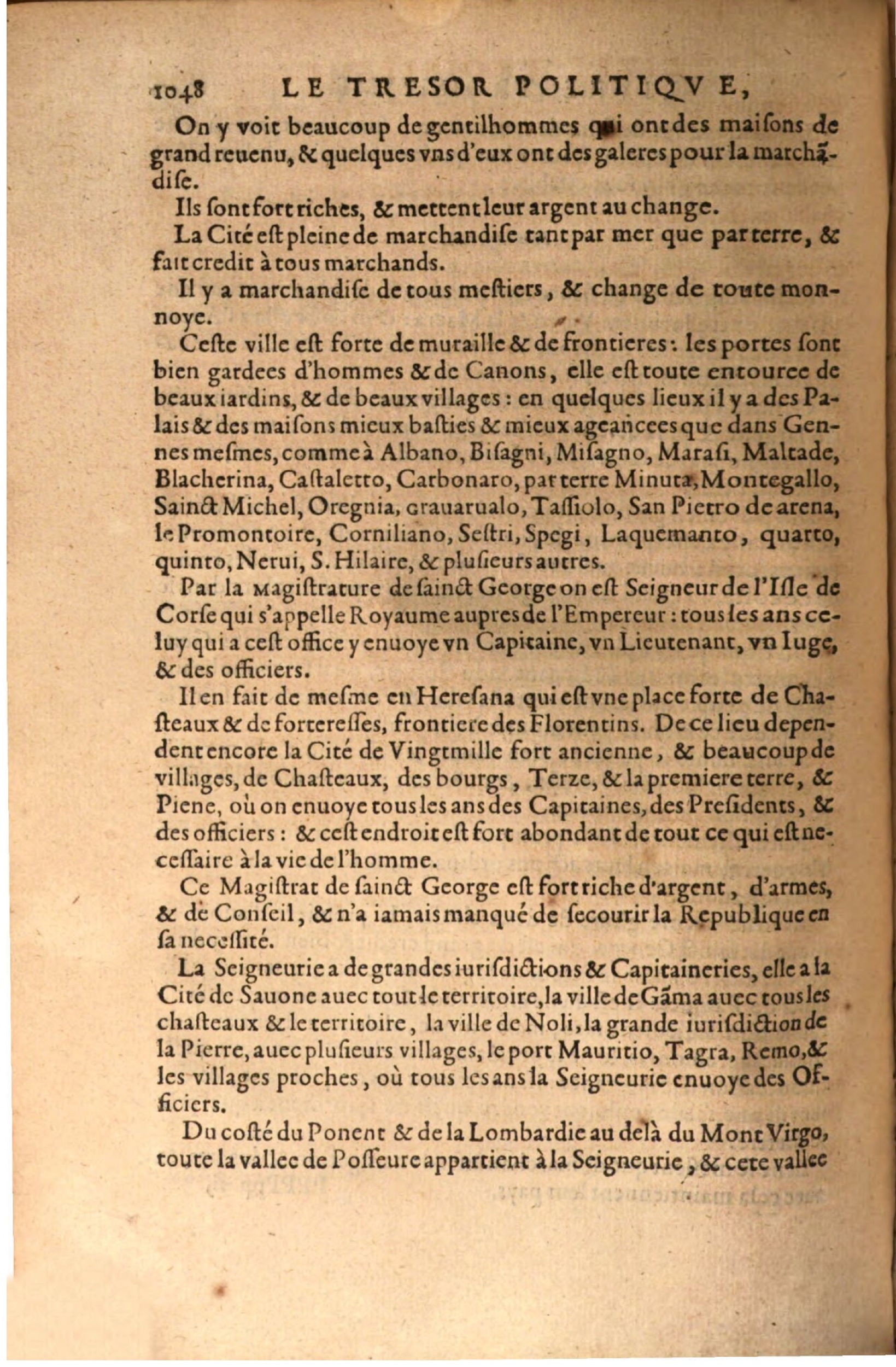 1608 - Nicolas Du Fossé - Trésor politique - BSB Munich