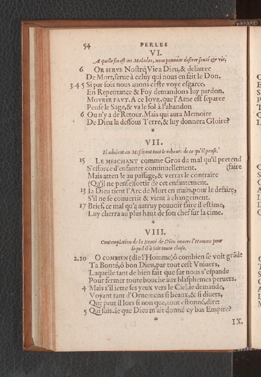 1577 - Jean de Laon - Trésor des 150 psaumes de David - Genève