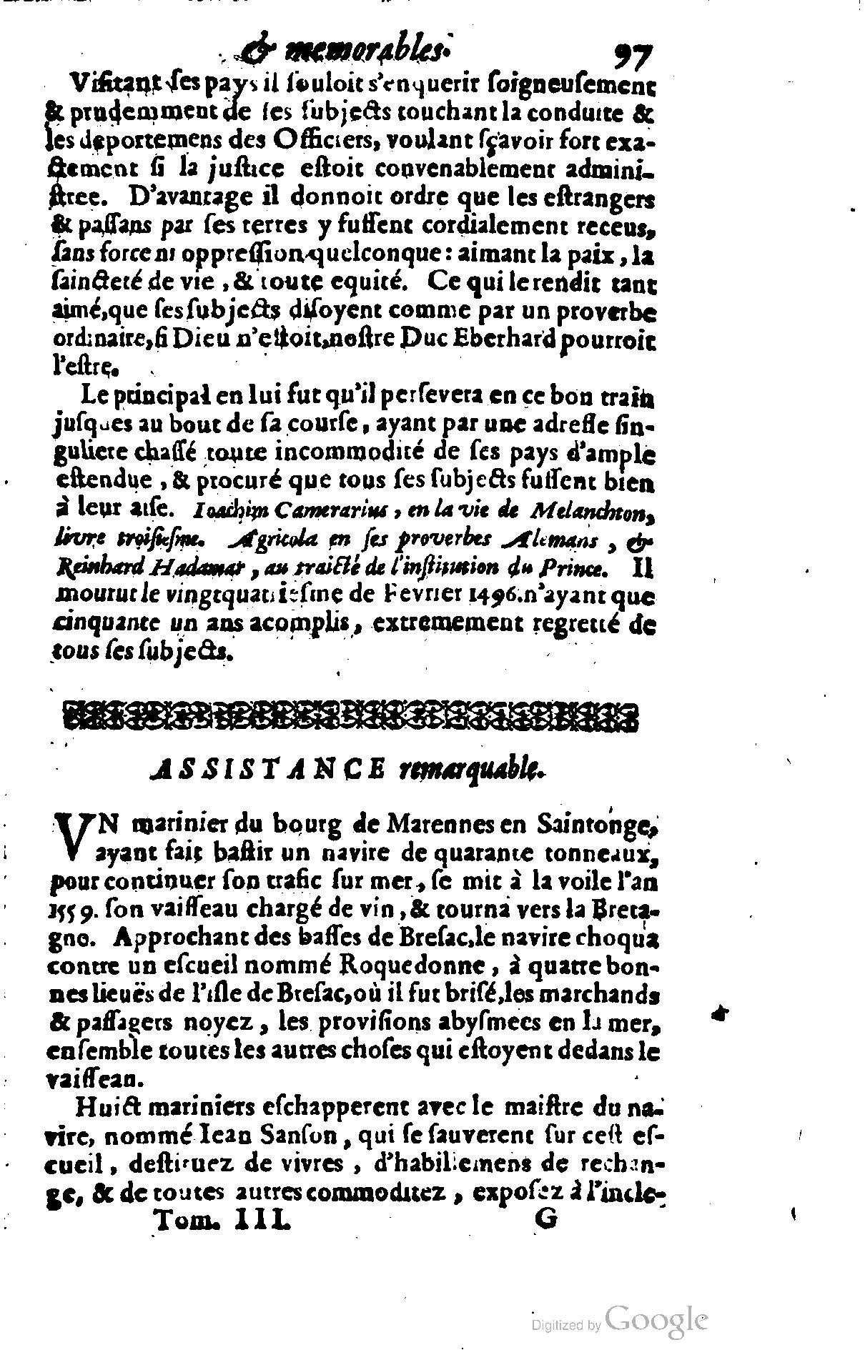 1628 - Jacques Crespin - Trésor d’histoires admirables et mémorables - BSB Munich