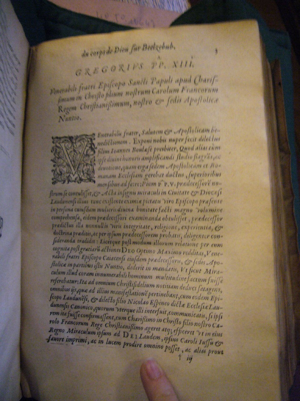 1578 - Nicolas Chesneau - Trésor et entière histoire de la triomphante victoire du corps de Dieu sur l’esprit malin - BnF Arsenal