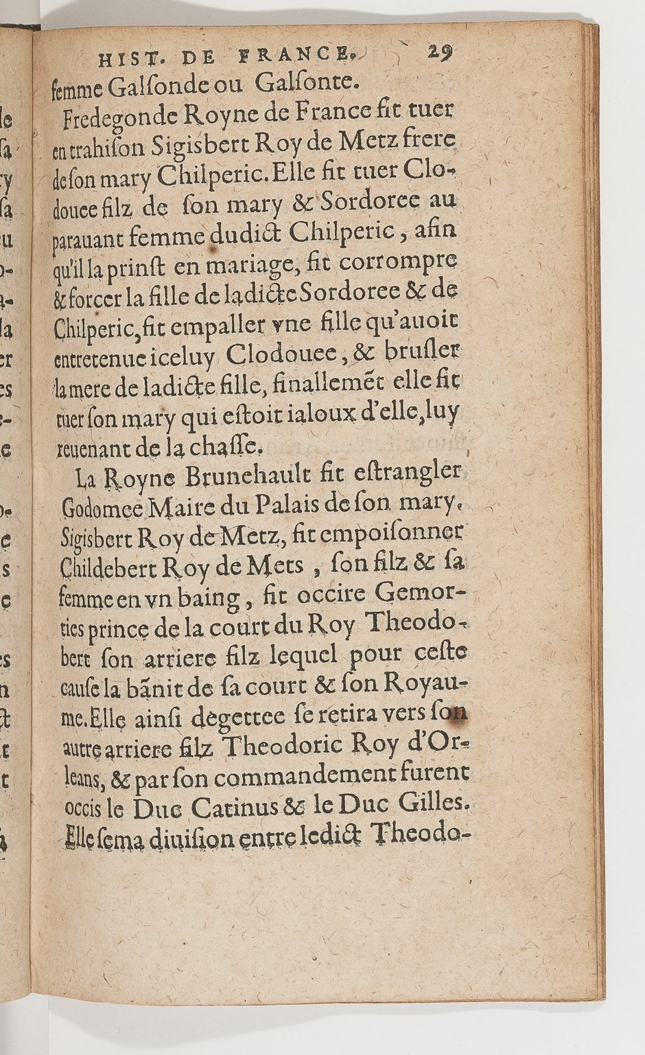 1583 - Galiot Corrozet - Trésor des histoires de France - BnF