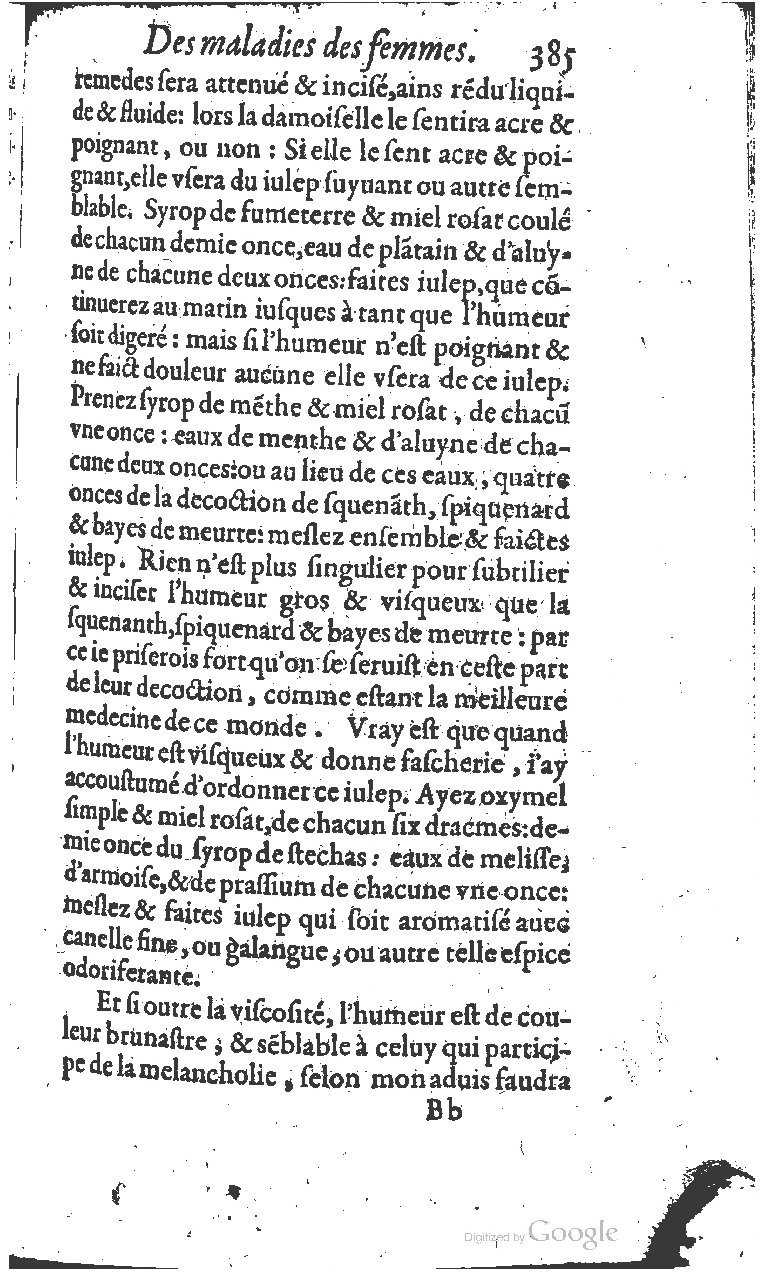 1617 - Jean Le Bouc - Trésor des remèdes secrets - BM Lyon