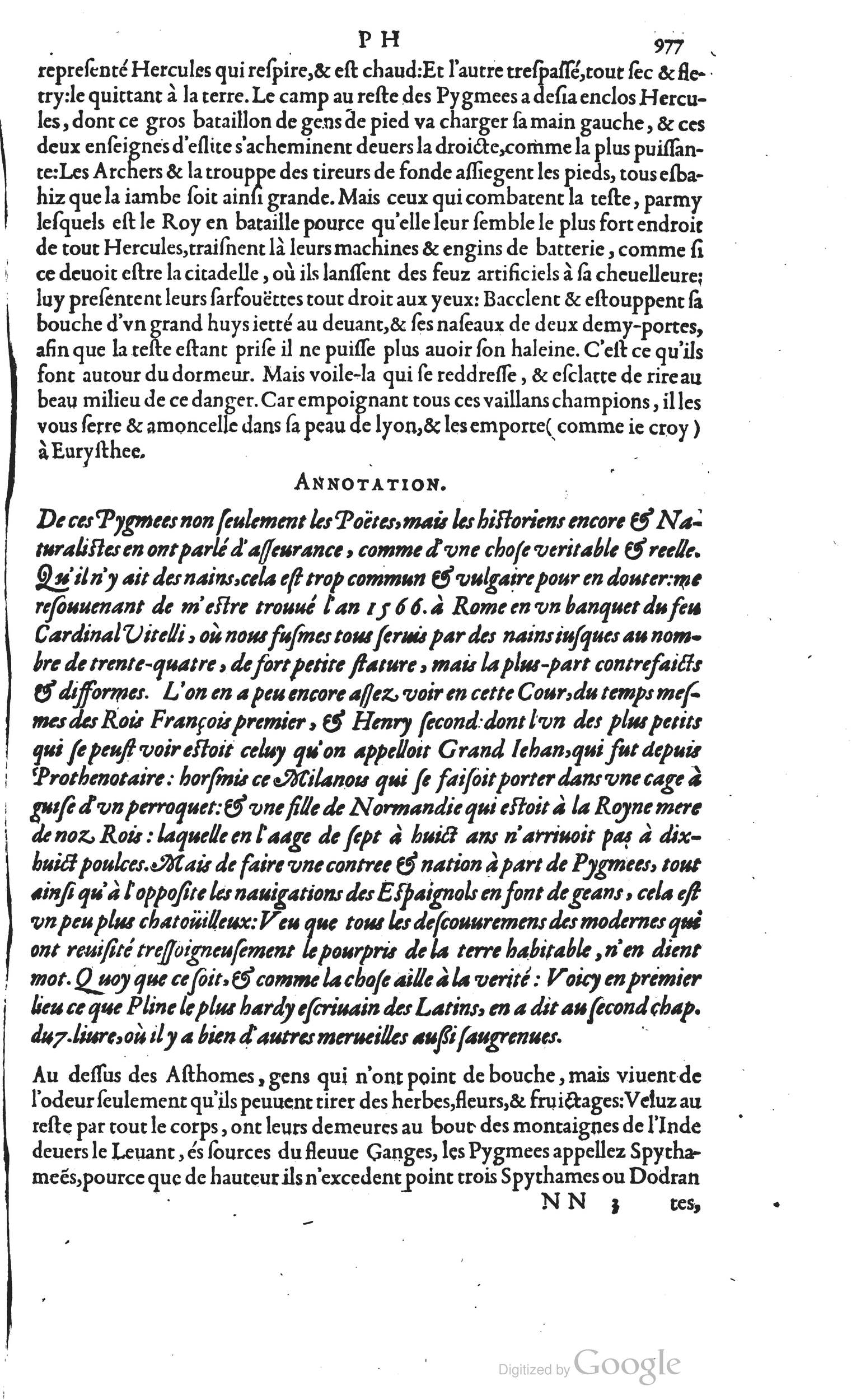 1585 - Barthélemy Honorat - Bibliothèques françaises - BSB Munich
