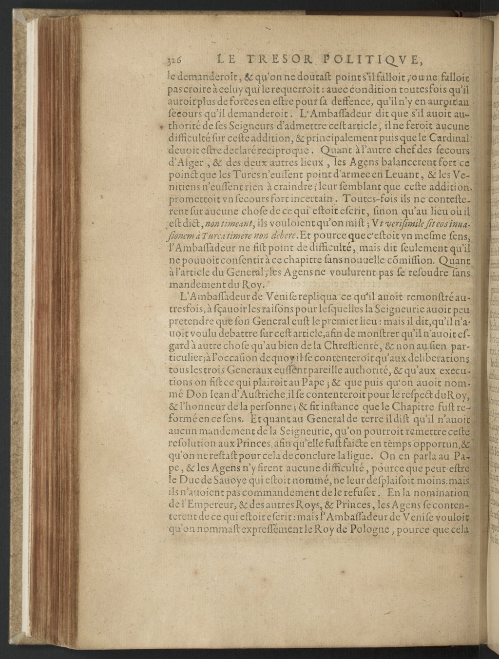 1608 - Nicolas Du Fossé - Trésor politique - BnF Tolbiac