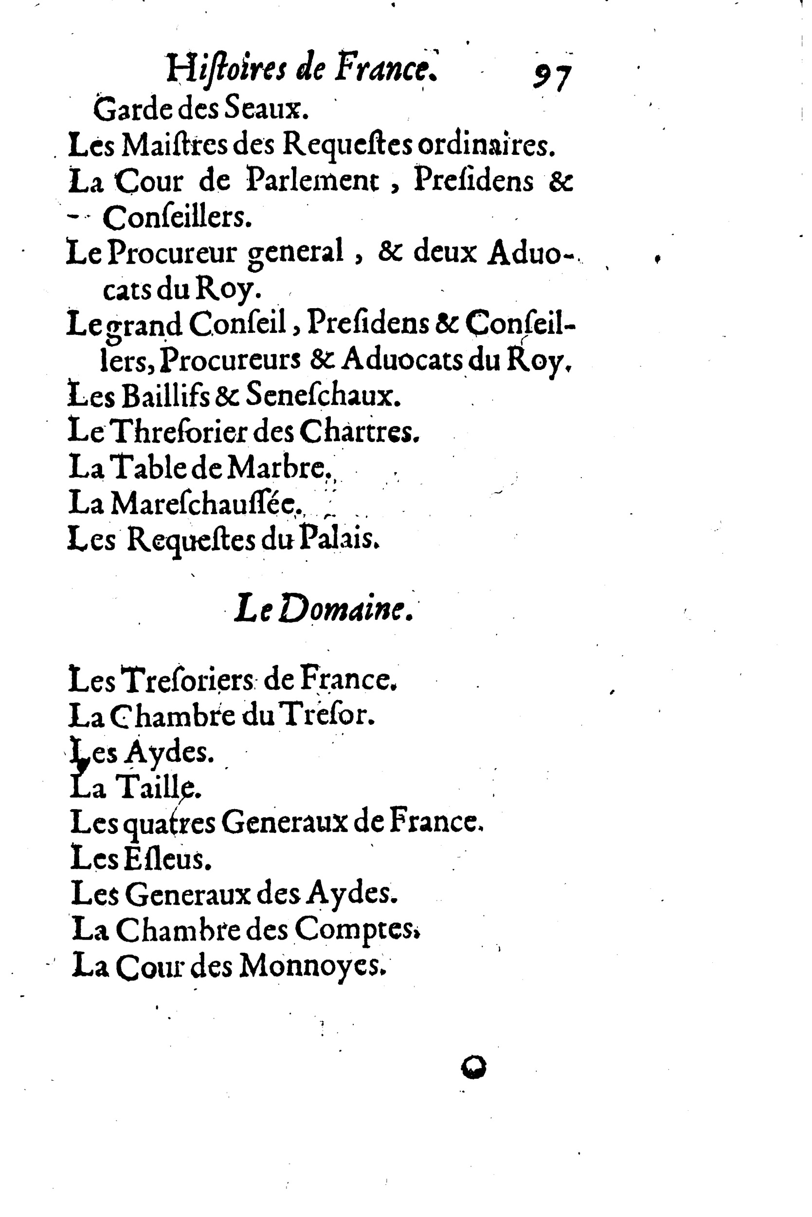 1633 - Jean Corrozet - Trésor des histoires de France - BM Lyon 1633 - Jean Corrozet - Trésor des histoires de France - BM Lyon