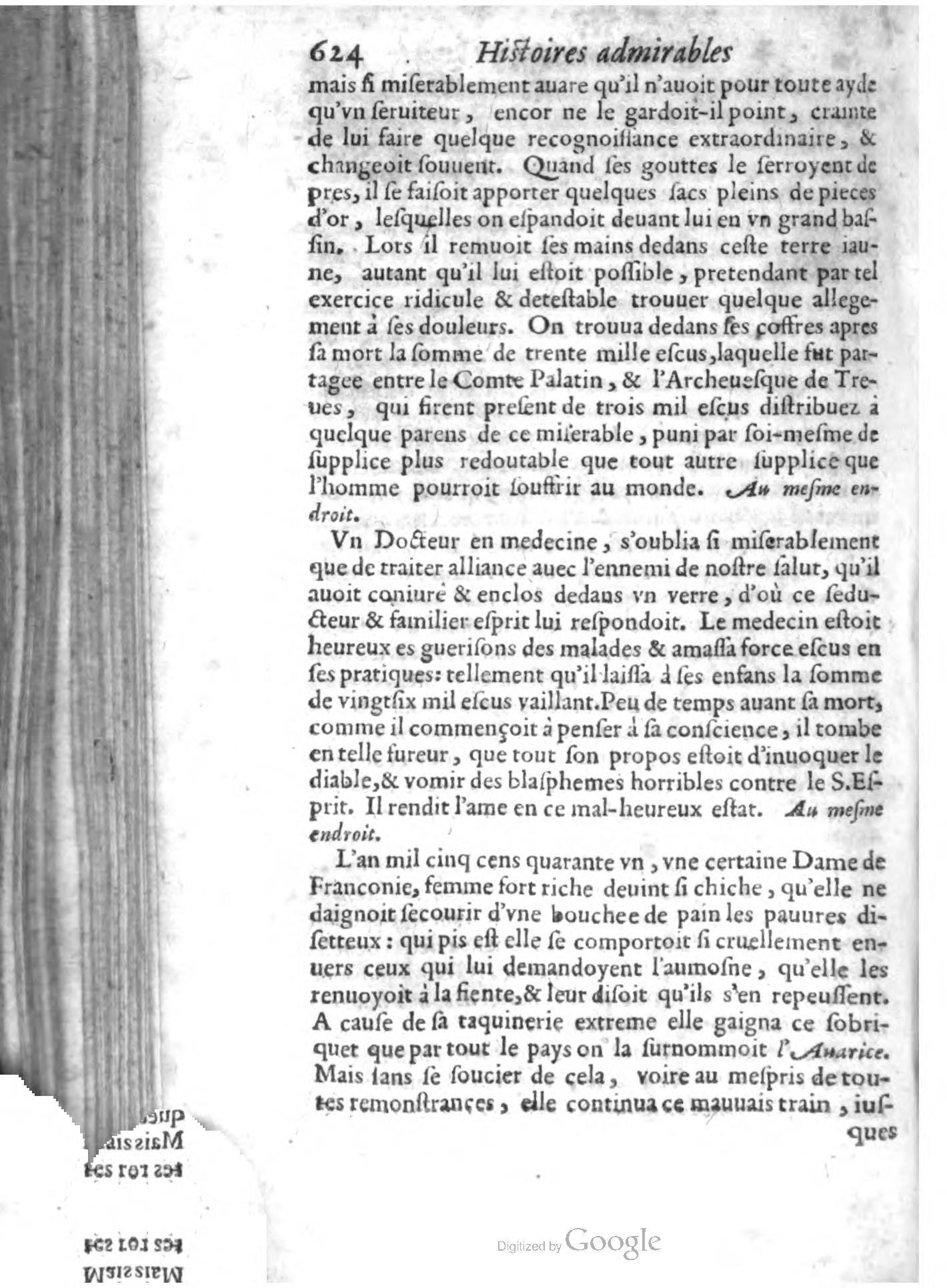 1620 - Samuel Crespin - Trésor d’histoires admirables et mémorables - BCU Lausanne