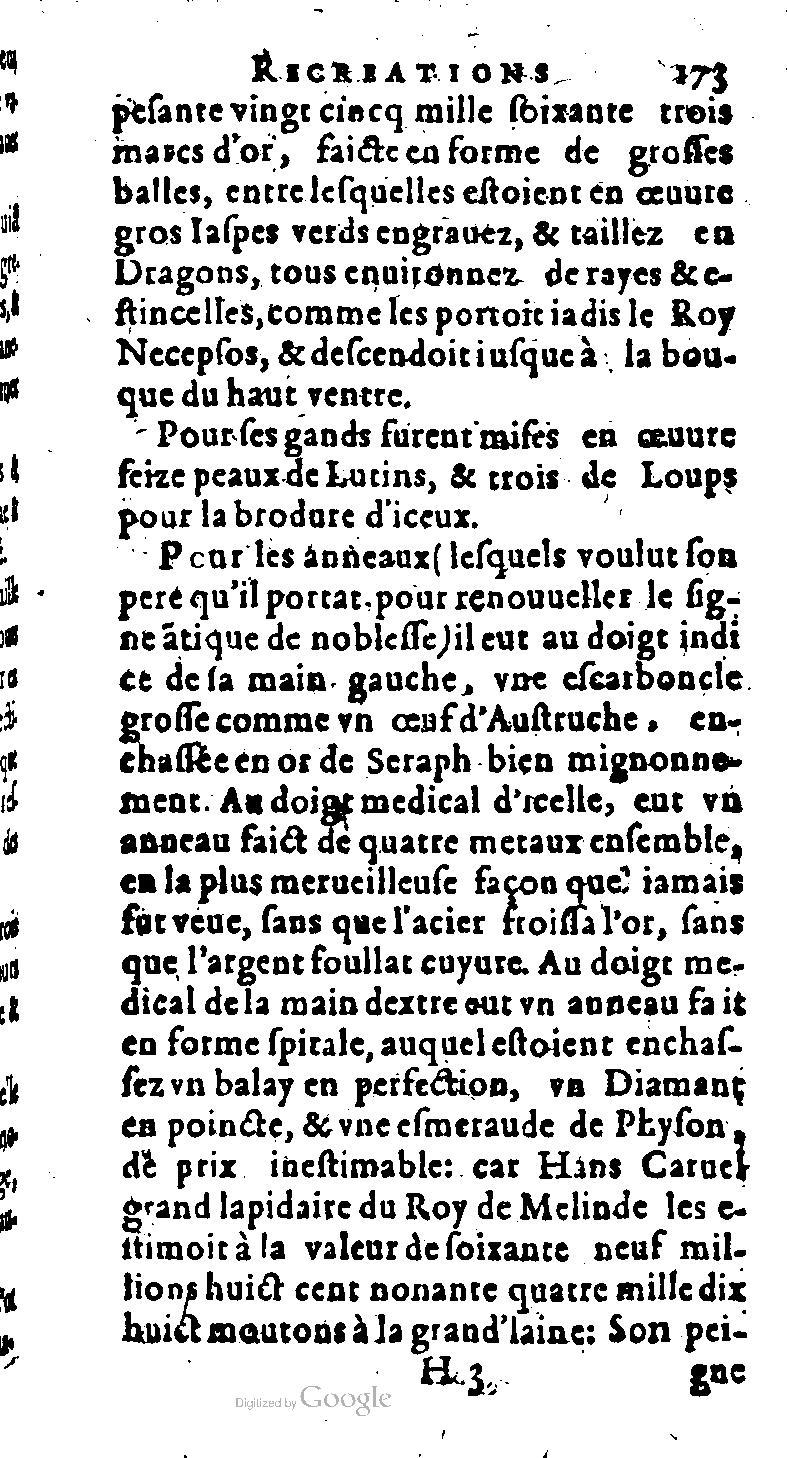 1616 - Balthazar Bellère - Trésor des récréations - NK ČR Prague