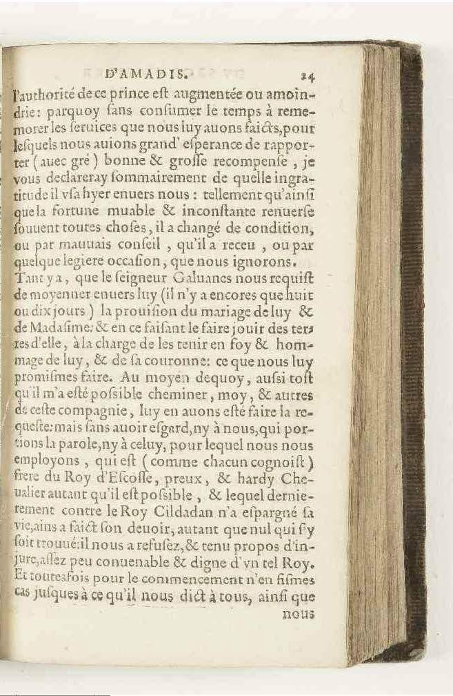 1563 - Jean van Waesberghe - Trésor des Amadis - Anvers Musée Plantin-Moretus