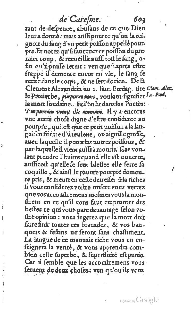 1607 - Nicolas Du Fossé - Trésor quadragésimal - T 01 - BM Lyon