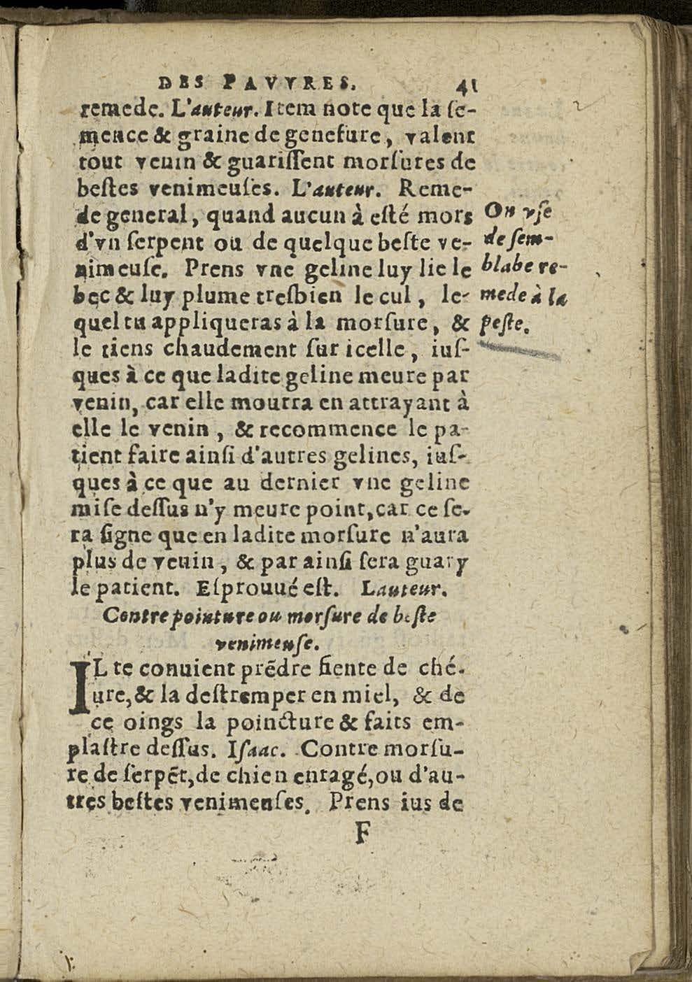 1581 - Jean Bailleur - Trésor des pauvres - Le Havre