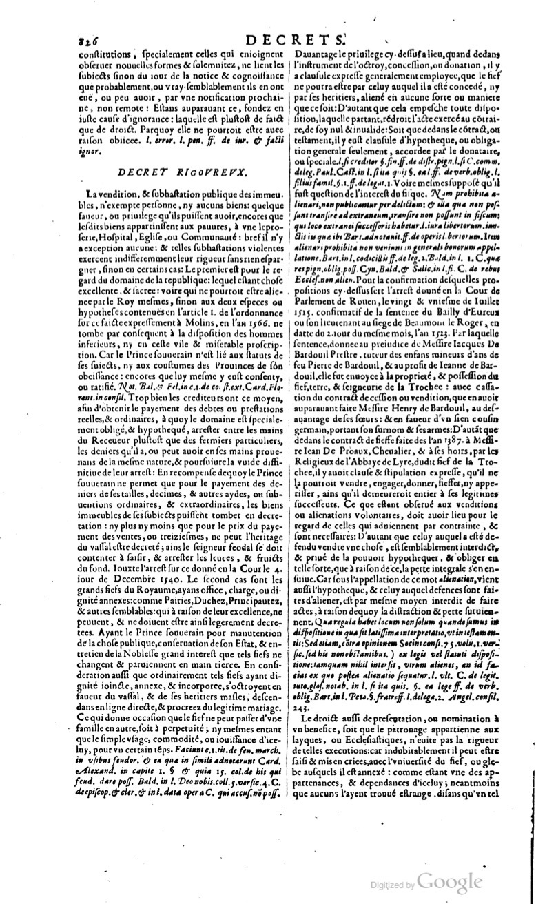 1629 - Veuve Nicolas Buon - Trésor du droit français (29620 T. 1) - BM Lyon