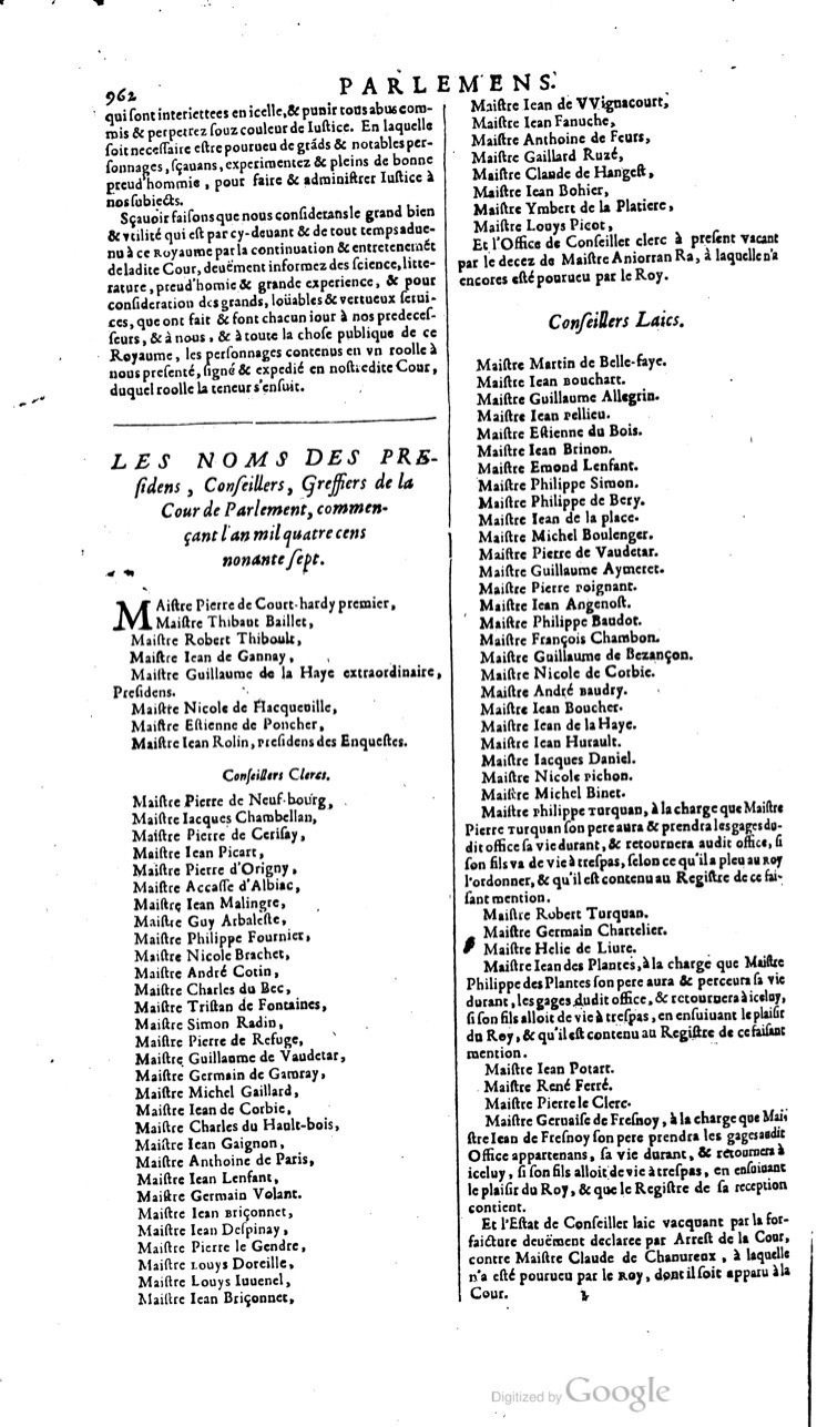 1629 - Veuve Nicolas Buon - Trésor du droit français (21754 T. 2) - BM Lyon 1629 - Veuve Nicolas Buon - Trésor du droit français (21754 T. 2) - BM Lyon