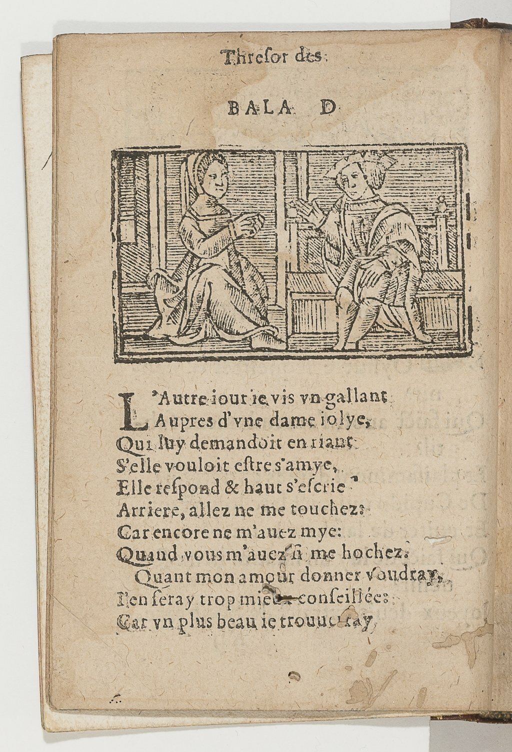 1568c. - Veuve Jean Bonfons - Trésor des joyeuses inventions du parangon de poésies - BnF Arsenal
