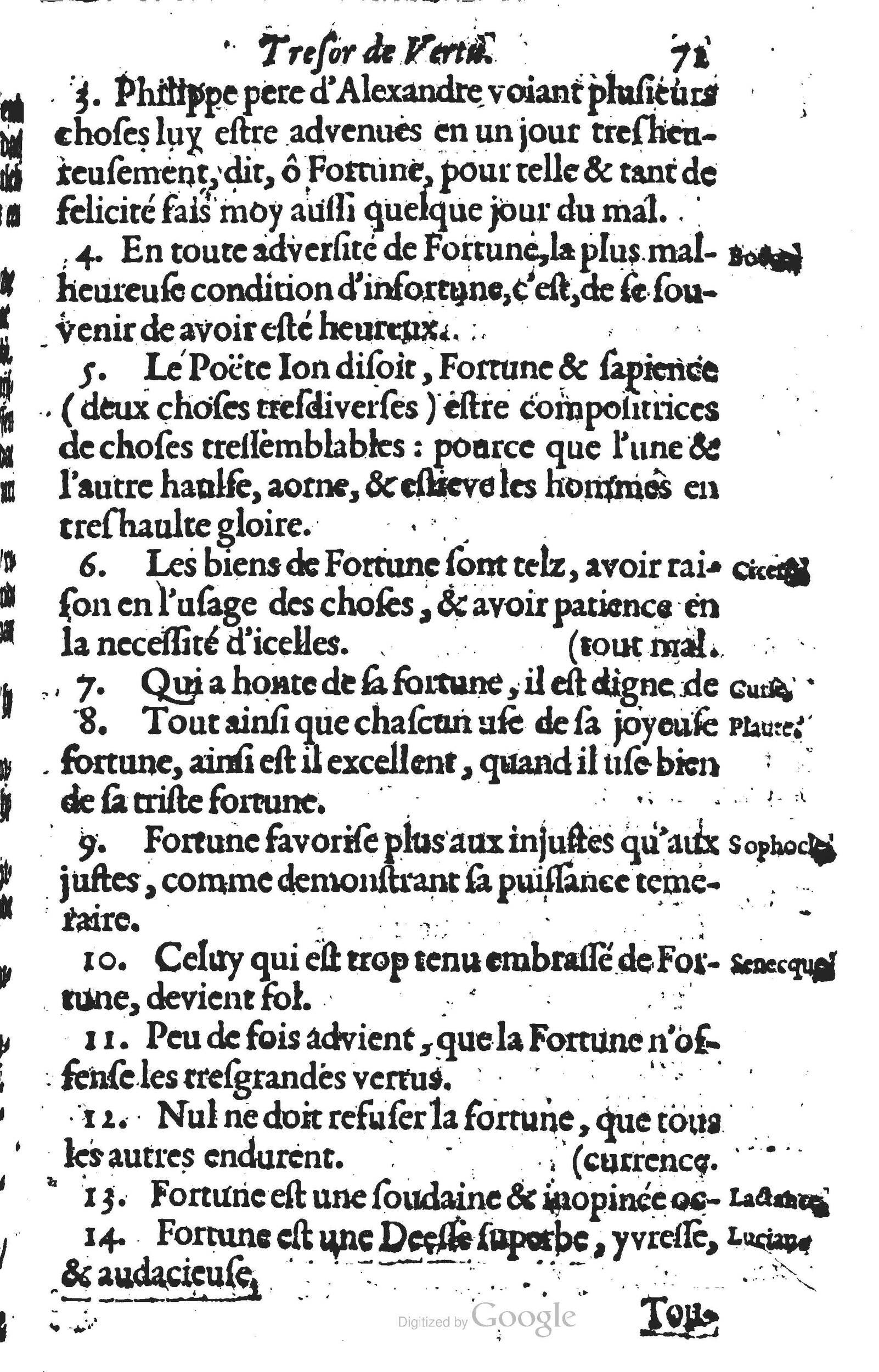 1594 - Cornelis Claesz - Trésor de vertu - BU Leiden 1594 - Cornelis Claesz - Trésor de vertu - BU Leiden