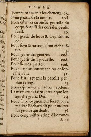 1586 - Benoît Rigaud - Trésor des fleurs et secrets de médecine - Université Paris Cité