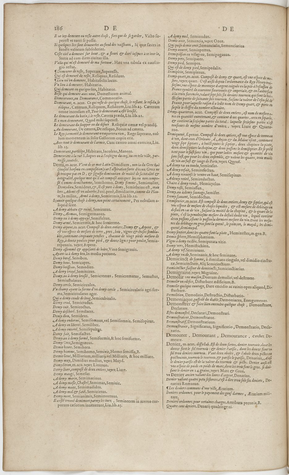 1606 - David Douceur - Trésor de la langue française - BnF