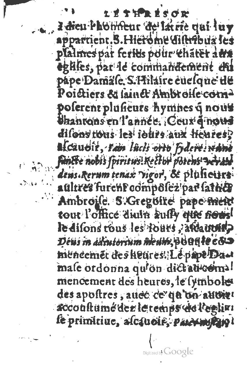 1578 - Jean de Bordeaux - Trésor de l’Église catholique - BM Lyon