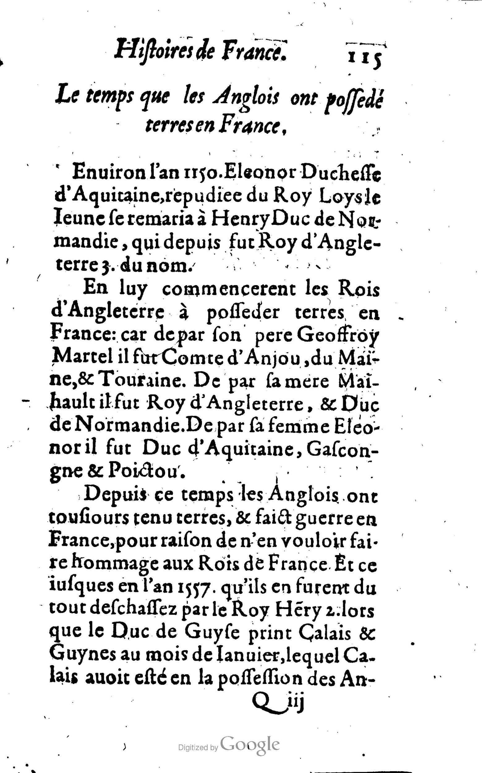 1619 - Jean Corrozet - Trésor des histoires de France - BSB Munich