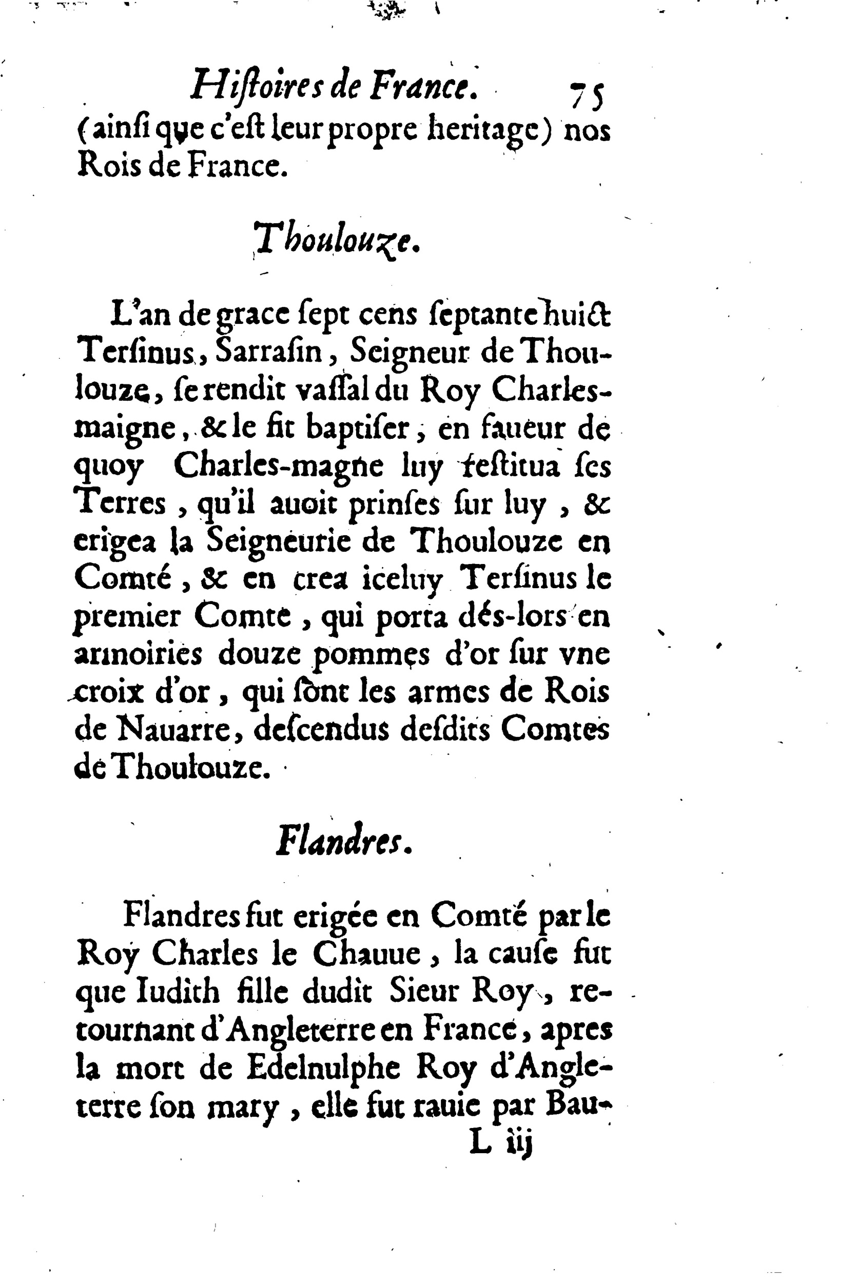 1633 - Jean Corrozet - Trésor des histoires de France - BM Lyon 1633 - Jean Corrozet - Trésor des histoires de France - BM Lyon