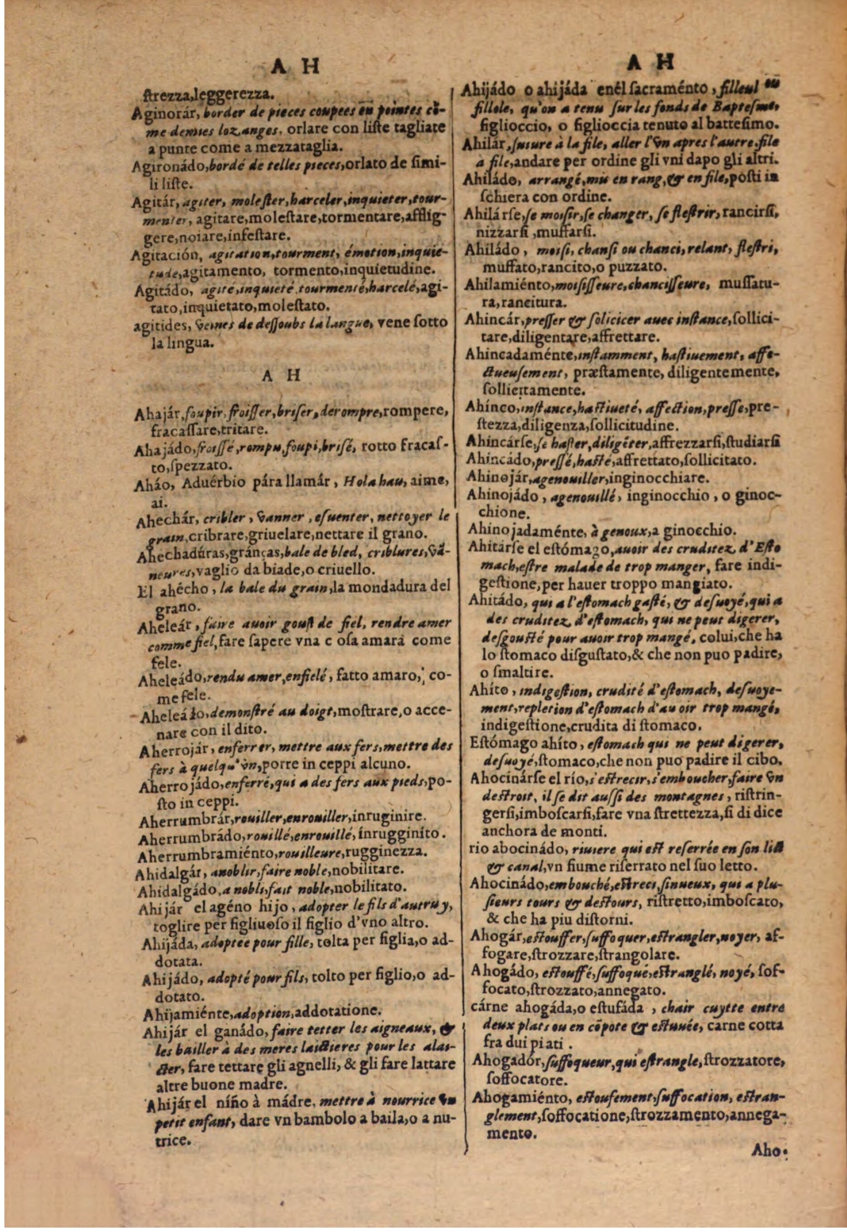 1606 Samuel Crespin Thresor des trois langues, francoise, italiene et espagnolle - BSB-026.jpeg