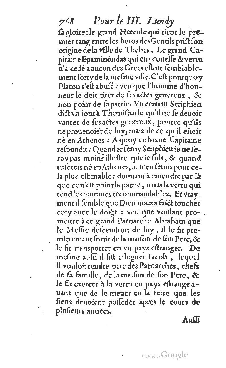 1607 - Nicolas Du Fossé - Trésor quadragésimal - T 01 - BM Lyon 1607 - Nicolas Du Fossé - Trésor quadragésimal - T 01 - BM Lyon
