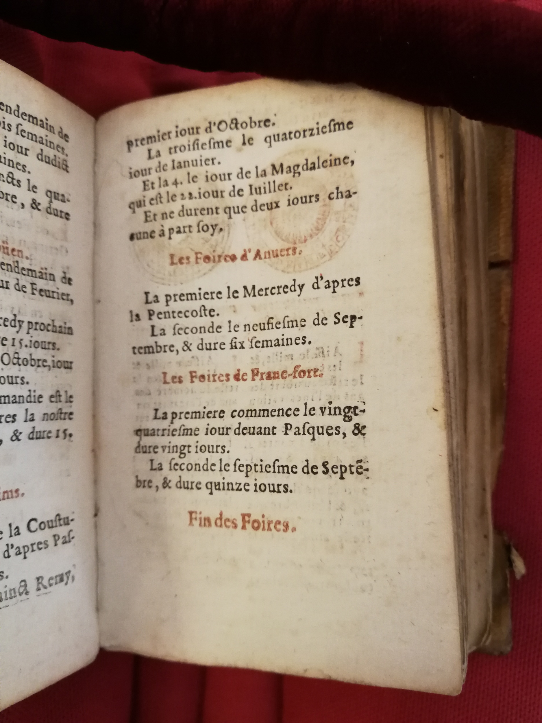 1598 - Barthélemy Macé - Trésor des prières, oraisons et instructions chrétiennes - Bibliothèque Sainte-Geneviève