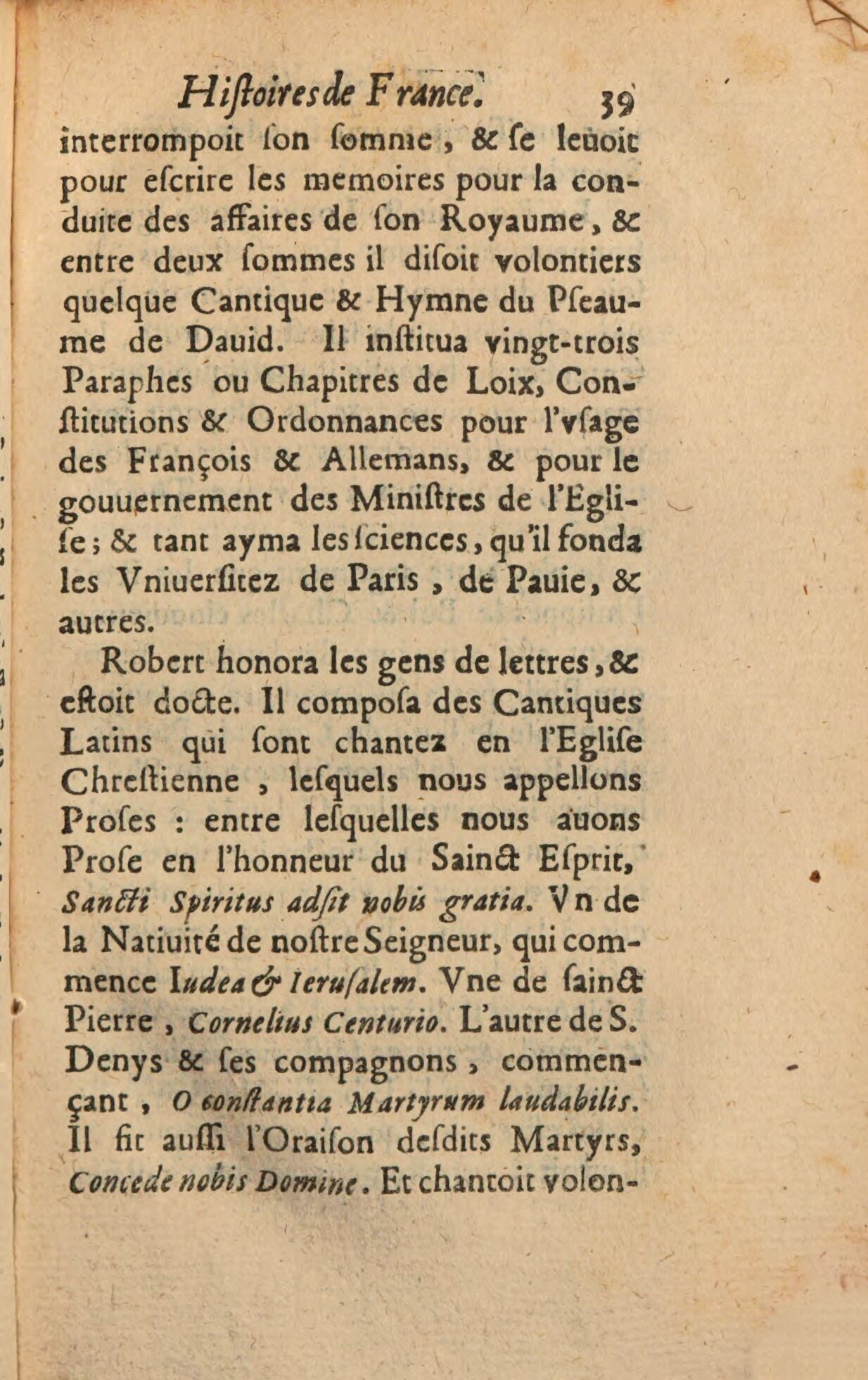 1639 - Jean Corrozet - Trésor des histoires de France - BSB Munich 1639 - Jean Corrozet - Trésor des histoires de France - BSB Munich