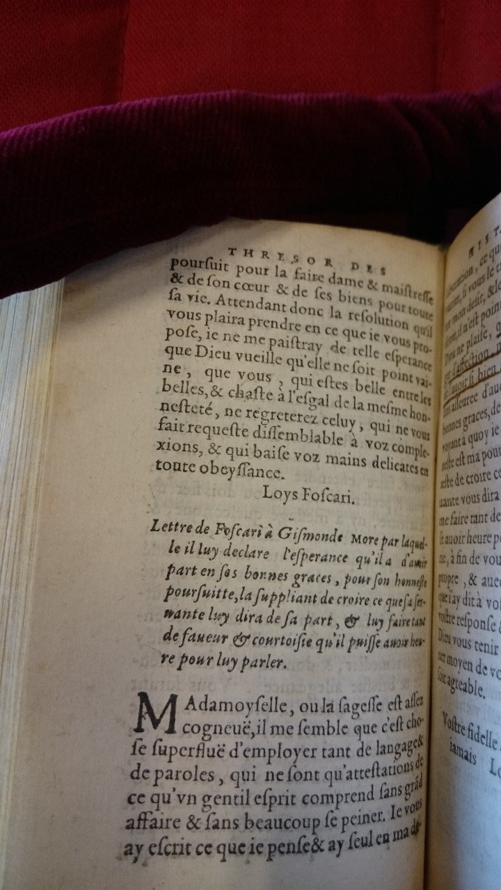 1581 - Pierre Le Voirier et Gervais Mallot - Trésor des histoires tragiques - BnF Richelieu