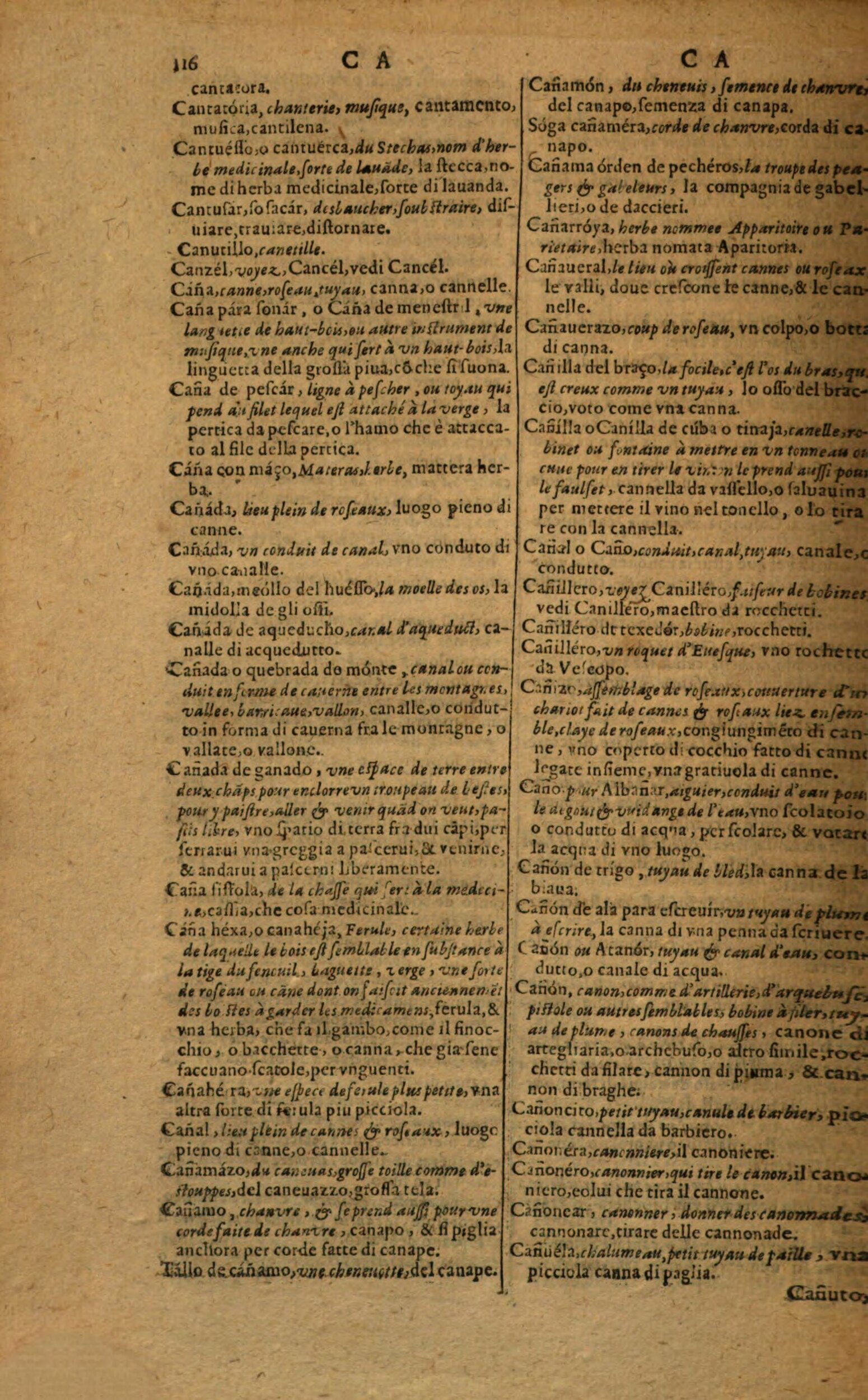 1617 - Samuel Crespin - Trésor des trois langues espagnole, française et italienne (Première partie) - Regensburg