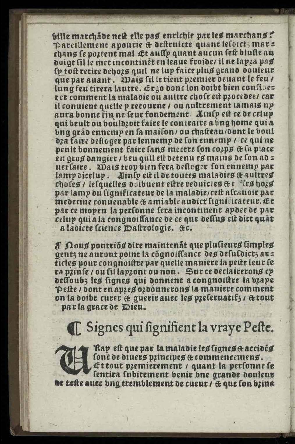 1544 - Josse Lambert - Trésor du remède préservatif et guérison de la peste - UGent