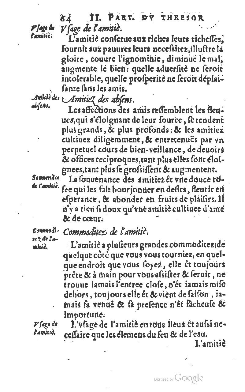 1610 - Louis Coste - Trésor de l’éloquence française (Seconde partie) - BM Lyon
