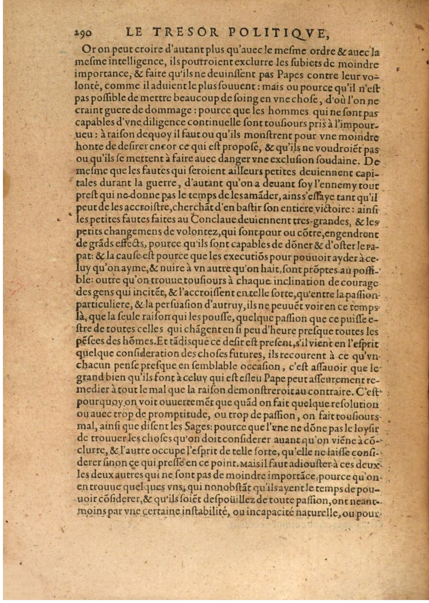 1608 - Nicolas Du Fossé - Trésor politique - BSB Munich