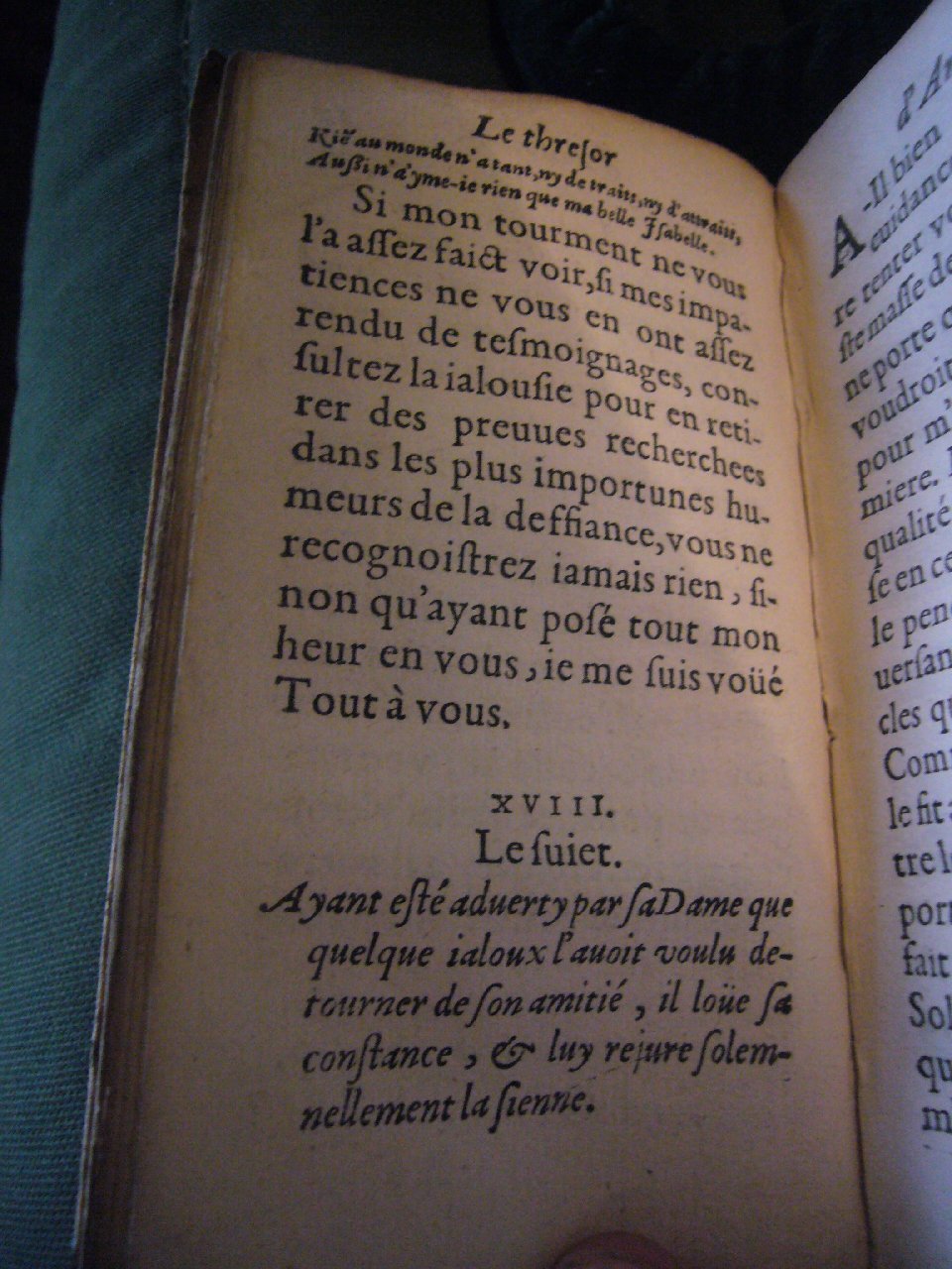 1597 - Matthieu Guillemot - Trésor d’amour - BnF Arsenal