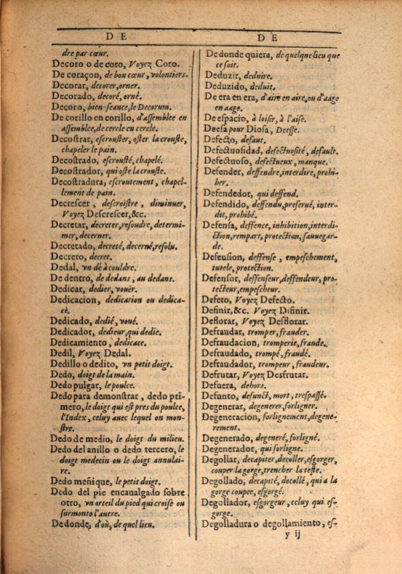 1607 - Marc Orry - Trésor des deux langues espagnole et française (Première et Seconde parties) - ÖNB Wien