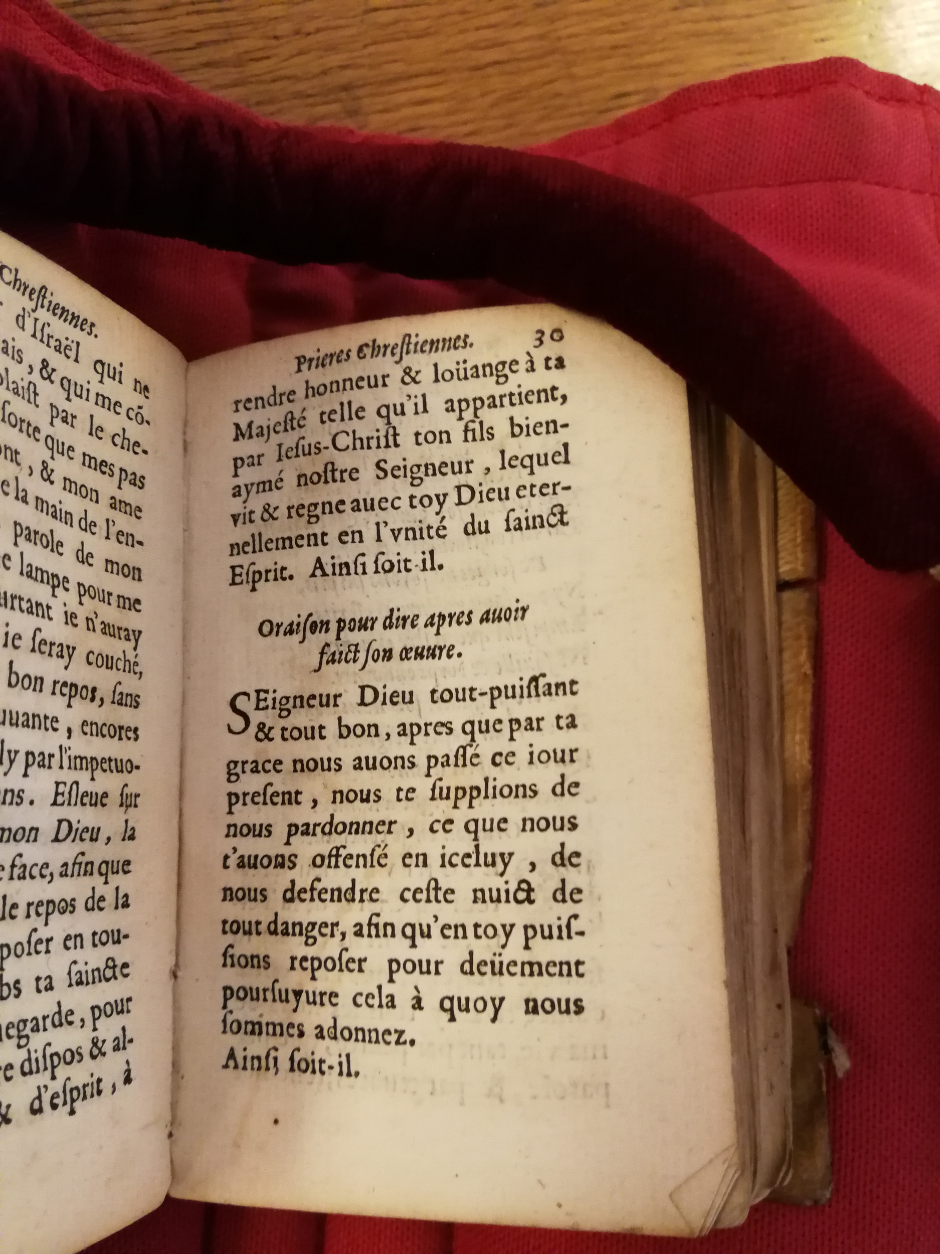 1598 - Barthélemy Macé - Trésor des prières, oraisons et instructions chrétiennes - Bibliothèque Sainte-Geneviève