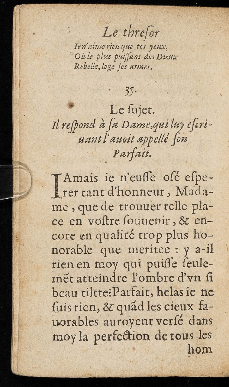 1597 - Thibaud Ancelin - Trésor d’amour - Stuttgart
