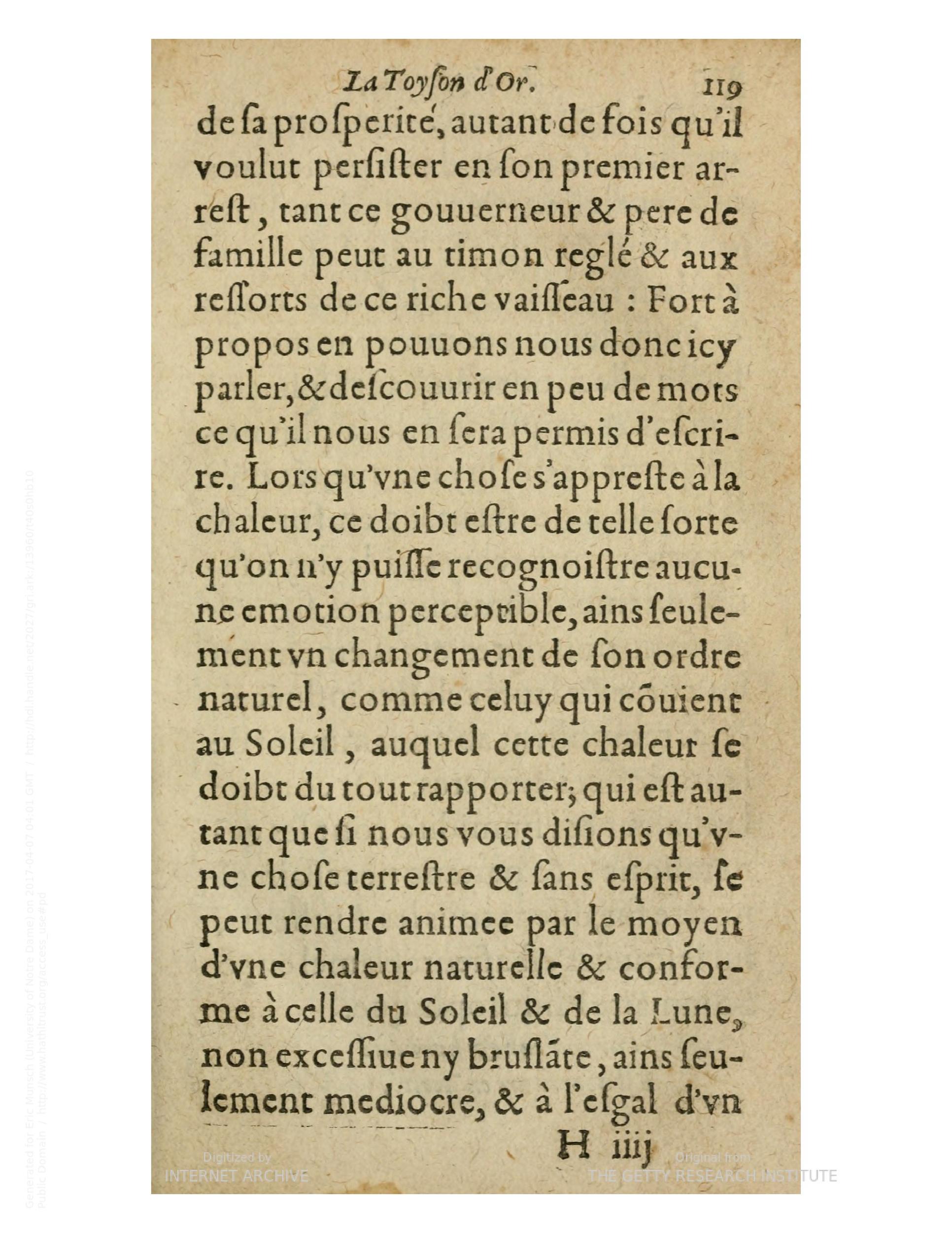 1612 - Charles Sevestre - Toison d’or ou la fleur des trésors - Getty Research Institute