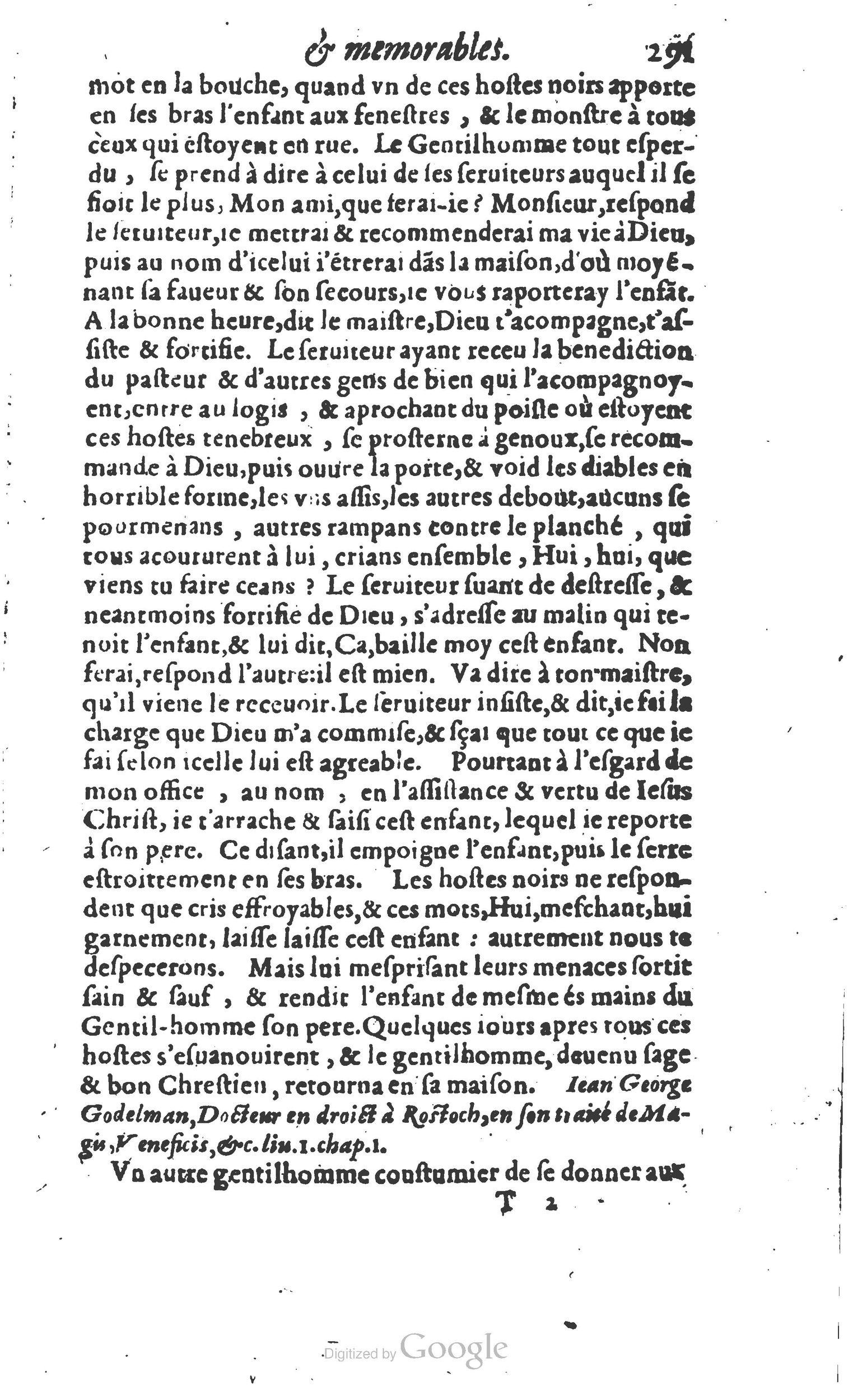 1610 - Paul Marceau - Trésor d’histoires admirables et mémorables - Princeton