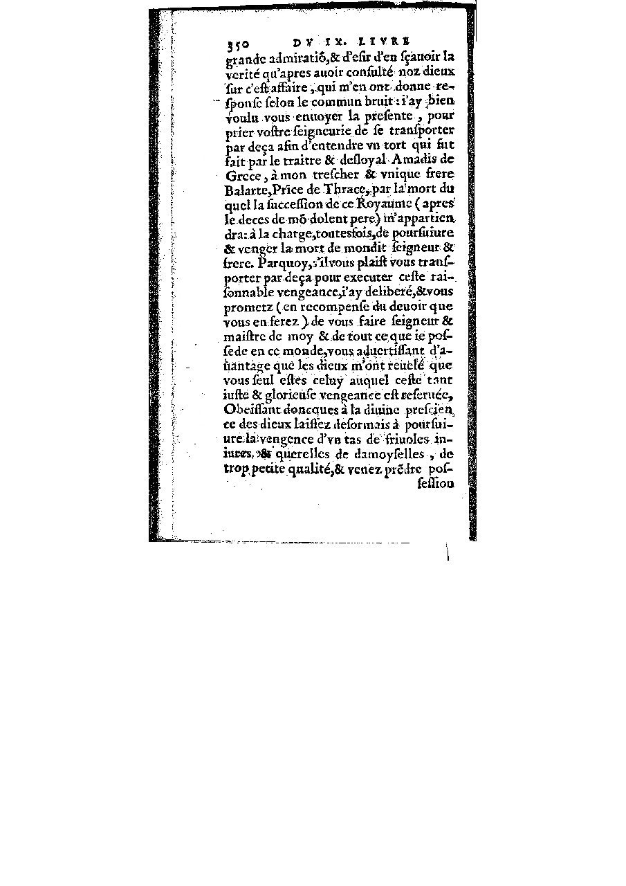 1572 - Veuve Gabriel Cotier - Trésor des Amadis - BM Lyon