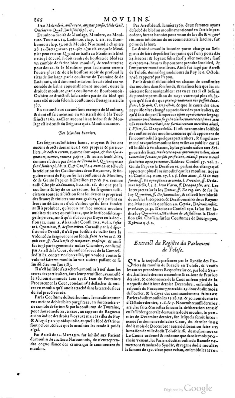 1629 - Veuve Nicolas Buon - Trésor du droit français (29620 T. 2) - BM Lyon